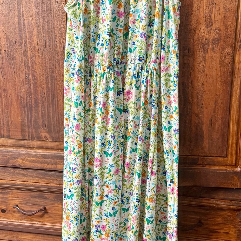 Emma & Michele Vibrant Floral Maxi dress